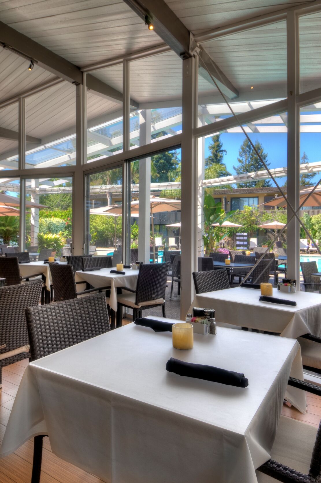 Dinah's Garden Hotel Palo Alto Luaran gambar